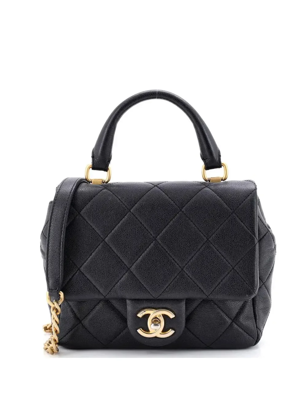 Chanel Square Top Handle Flap Bag #227674C48B